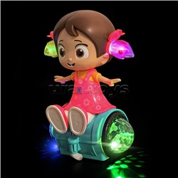 Кукла "Озорная девчонка" на батарейках, в коробке