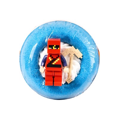 Бомбочка для ванн CUBEHERO синяя, 210 г МИКС