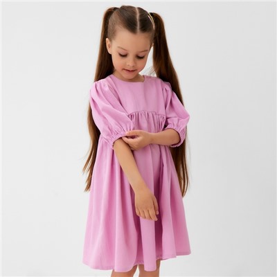 Платье детское KAFTAN, размер 28 (86-92 см), розовое