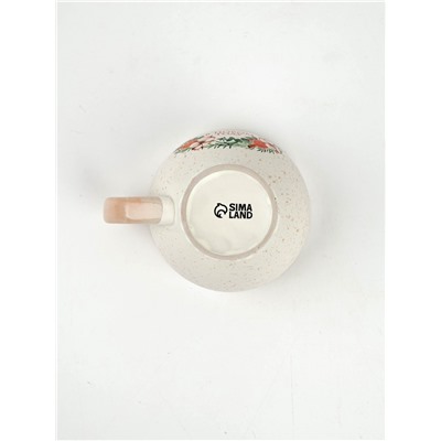 Кружка новогодняя керамическая «Счастья в новом году», 220 мл