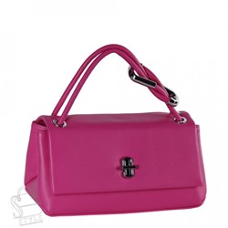 Сумка женская кожаная 8062Q fuchsia Polina&Eiterou