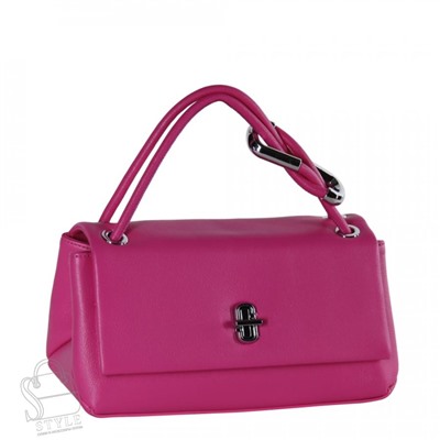 Сумка женская кожаная 8062Q fuchsia Polina&Eiterou