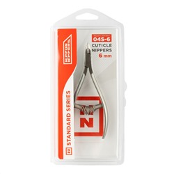 Nippon Nippers Кусачки маникюрные для кутикулы / Standard NN_NS-04S-6, спиральная пружина, ручная заточка, 6 мм