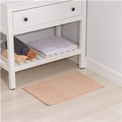 Коврик для дома Доляна «Букли», 40×60 см, бежевый