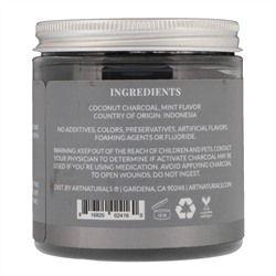 Artnaturals, Активированный уголь в виде порошка, Со вкусом мяты, 4 унц. (113 г)