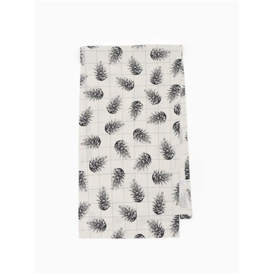 Дорожка на стол новогодняя Этель Merry Christmas 40×146 см, 100% хлопок, саржа 190 г/м², белая