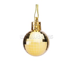 Набор новогодних украшений "Шарики и звездочки" 3-6см*27шт