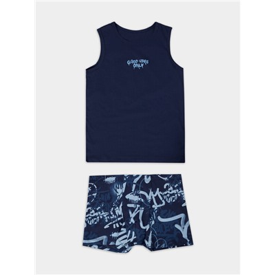 КОМПЛЕКТ ДЛЯ МАЛЬЧИКОВ (МАЙКА, ТРУСЫ) 443002