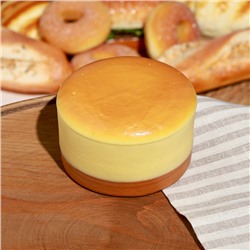 Муляж «Хлопковый чизкейк», классический, 10×10×6 см