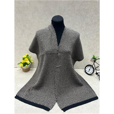 Мягкий палантин из кашемира мультицвет