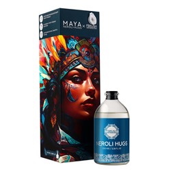 Диффузор ароматический MAYA NEROLI HUGS с палочками, аромат нероли и цитрусовых для дома, 100 мл