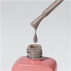 Гель лак для ногтей, однотонный, трехфазный, 10 мл, LED/UV, серый (111)