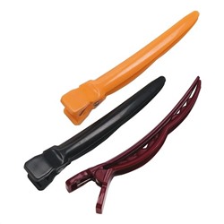 Dewal Зажим для волос волна CL2419, пластик, 8 см, разноцветный, 12 шт. 1513