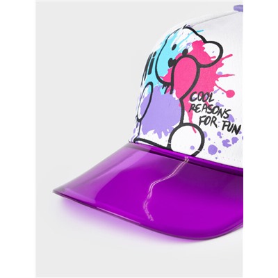 Кепка текстильная для девочек