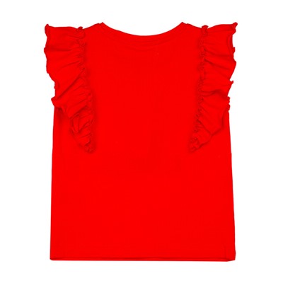 Фуфайка трикотажная для девочек (футболка)