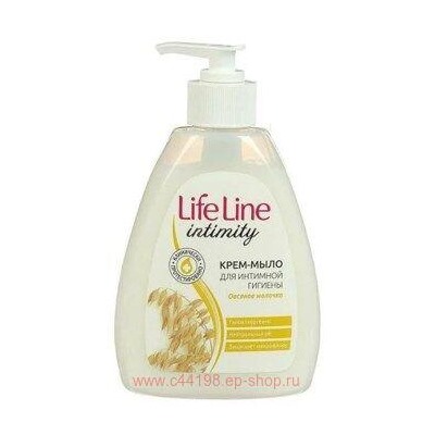ВЕСНА Life line intimity Крем-Мыло жидкое Овсяное молочко для интимной гигиены 280 гр