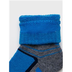 Термоноски трикотажные для мальчиков (низкие махровые)