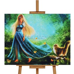 Мозаика алмазная "Прогулка" 30*40см.