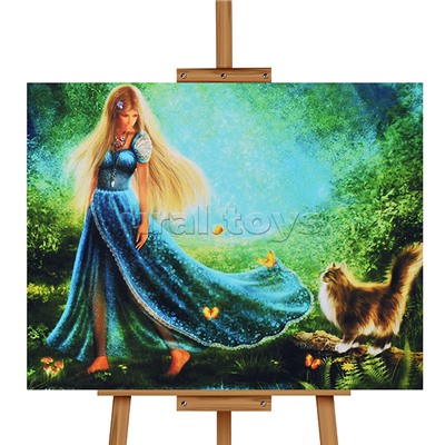 Мозаика алмазная "Прогулка" 30*40см.