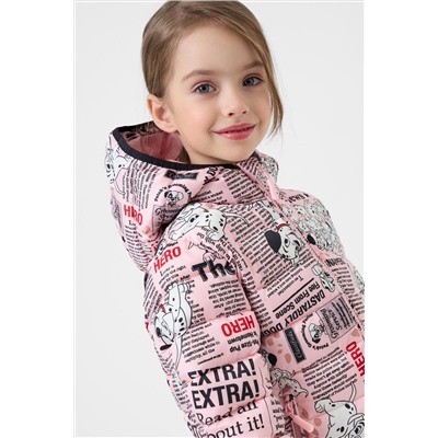 Куртка текстильная с полиуретановым покрытием для девочек PLAYTODAY, 1242842