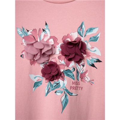 Платье трикотажное для девочек