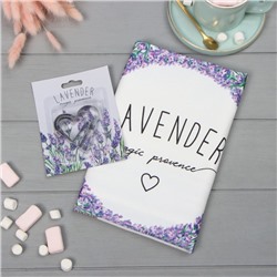 Набор «Этель» Lavender: полотенце, формочки для печенья