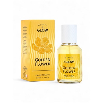 Туалетная вода женская Beauty&Glow Golden Flower, 60 мл