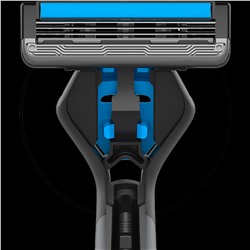 Станок для бритья DORCO PACE-3 CROSS (+5 кассет), система с 3 лезвиями (аналог BiC-3 Hybrid), TRC 1005