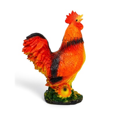 Садовая фигура из гипса «Петух», 28×40×15 см