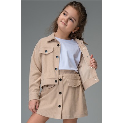 Вельветовый костюм для девочки Happyfox