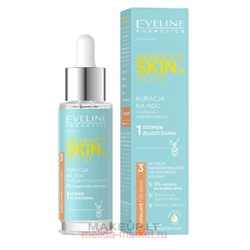 Eveline Perfect Skin ACN Ночная Сыворотка-терапия с 10 % комплексами кислот 30 мл