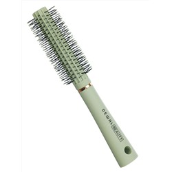 Dewal Beauty Брашинг для волос с пластиковым штифтом серия «Магия», d18/40 мм, оливковый 28009