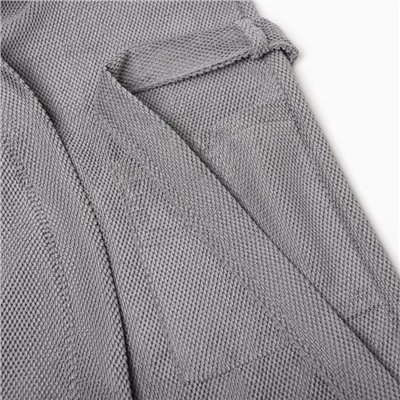 Халат мужской «Этель», размер 56-58, 300 г/м², серый