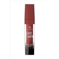 Помада жидкая для губ GR My Matte Matte - 028 My КОСМЕТИКА ИЗ ТУРЦИИ, 1097006