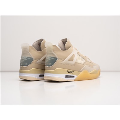 Кроссовки OFF White x Nike Air Jordan 4 Retro