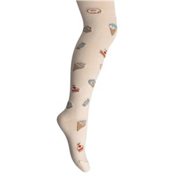 С315 Колготки для девочки рис.2720 (сладости)