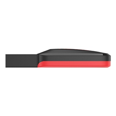 Флэш накопитель USB 8 Гб Netac U197 mini (black/red)