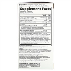 Garden of Life, RM-10 Ultra, Ultimate Immune System Support, 90 Vegetarian Capsules