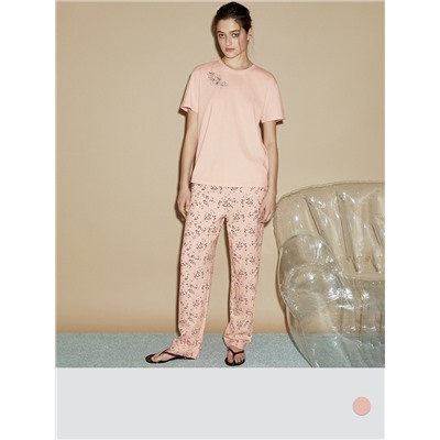 Omsa Пижама OmD 0226D FIORITO Пижама жен. (Футболка + Брюки), СО
