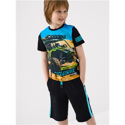 Фуфайка трикотажная для мальчиков (футболка)