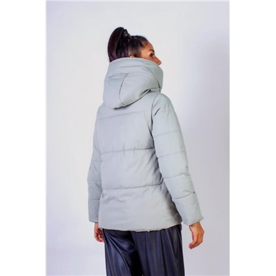 Демисезонная женская куртка весна осень 9602 (Бирюза)