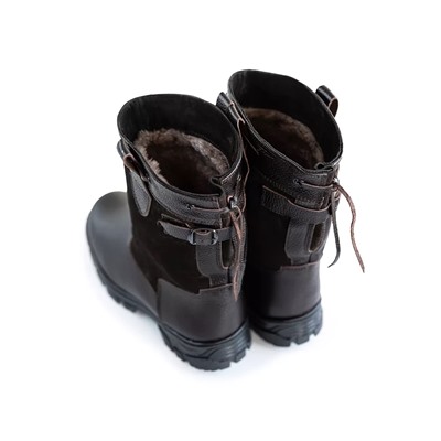 Сапоги мужские Барс, коричневые, на литой подошве