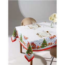 УЦЕНКА Скатерть Этель "Новогодняя сказка" 150х220см +/-3см с ГМВО, хл100%