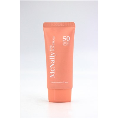 MCNALLY - КРЕМ СОЛНЦЕЗАЩИТНЫЙ РОЗОВЫЙ PINK SUN CREAM, 50 МЛ