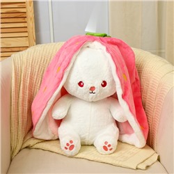 Мягкая игрушка без наполнителя «Зайка-клубника», 60 см