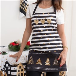 Фартук ««Этель»: Золотой город», 65×60 см, 100 % хлопок, саржа, 190 г/м²