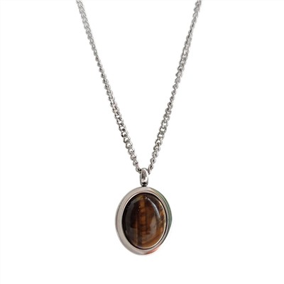 Колье "ТИГРОВЫЙ ГЛАЗ"