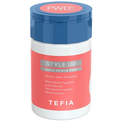 TEFIA Style Up Матовая пудра для волос экстрасильной фиксации 8 г