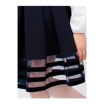 Юбка для девочки с бархатной отделкой SP0109 НАТАЛИ, 907911