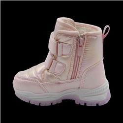 Ботинки на меху С7719-13 розовые